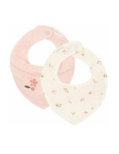 Little Dutch Bandana slab hydrofiel set van 2 Fairy Blossom & Blossom