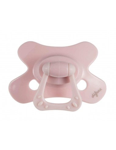 Difrax Fopspeen Natural 6+ M Uni Roze
