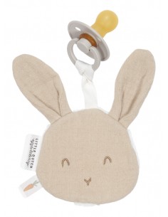 Speendoekje hydrofiel Konijn Beige