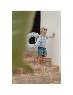 Little Dutch zwemband blauw 50 cm 2