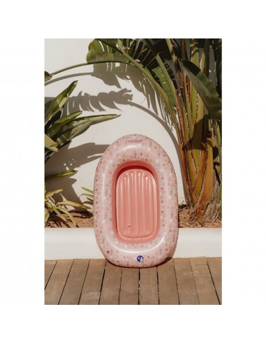 Little Dutch opblaasboot roze 100 x 67 cm