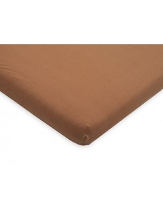 Hoeslaken jersey 60x120cm caramel 2-pack 2