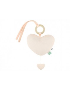 Music box  Heart - Pure Rose