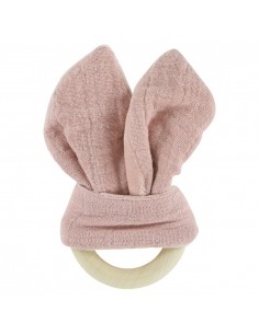 Teether  Rabbit - Bliss Rose