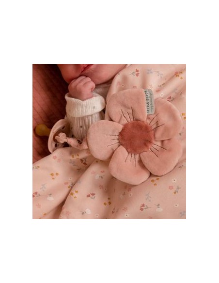 Little dutch - speendoekje - Flowers & butterflies