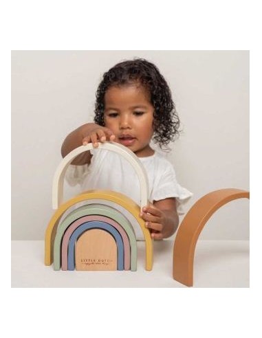 Little Dutch - regenboog Vintage FSC