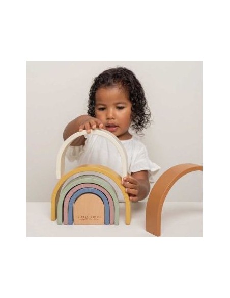 Little Dutch - regenboog Vintage FSC