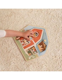 Little Dutch - Houten puzzel Little Farm