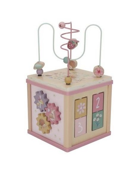 Little Dutch - Houten Activiteitenkubus - Fairy Garden
