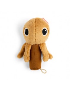 Done by Deer - Sensory rattle mirror Jelly Mustard