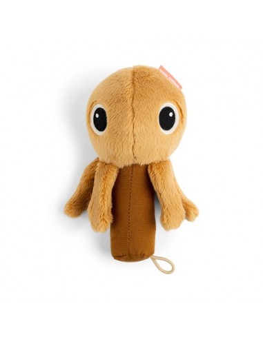 Done by Deer - Sensory rattle mirror Jelly Mustard