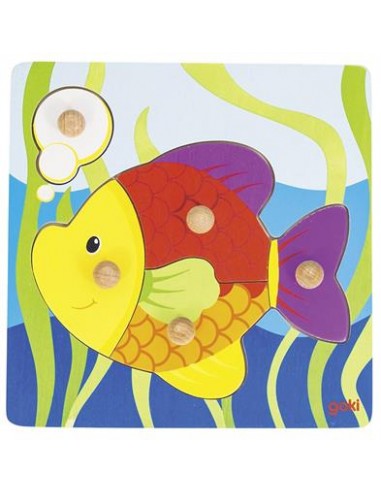 Goki steekpuzzel - vis