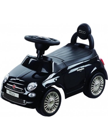 Loopauto Fiat 500 - Zwart