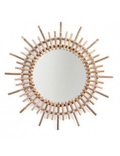 Rattan spiegel - 60cm