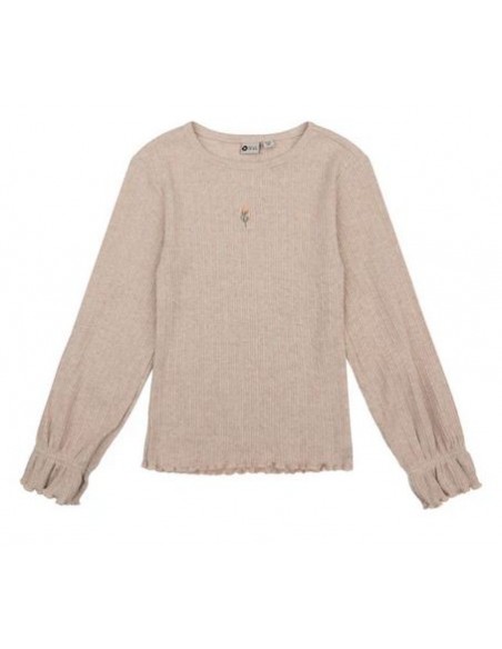 Daily7 Longsleeve - Beige  melange