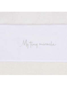 Laken Wieg 75x100cm My Tiny Miracle Olive Green