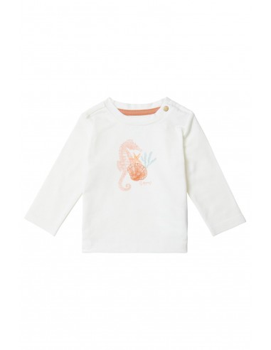 Noppies t-shirt lange mouwen zeepaardje Caroline