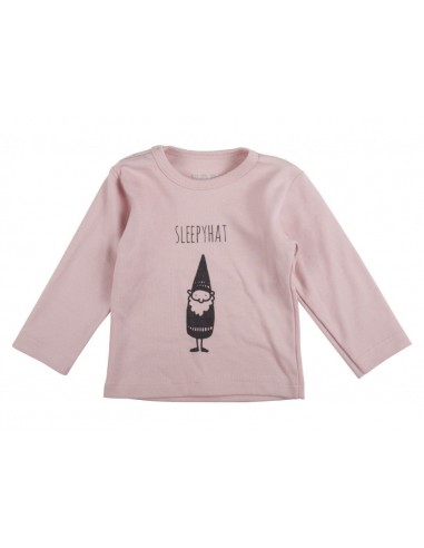 PlumPlum T-shirt lange mouwen Roze 'Sleepyhat'