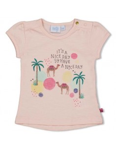 FeetjeT-shirt roze nice day 'little thing called love'