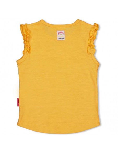 Feetje T-shirt geel 'little thing called love'
