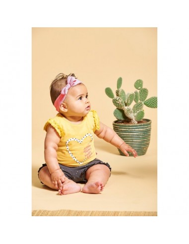 Feetje T-shirt geel 'little thing called love'