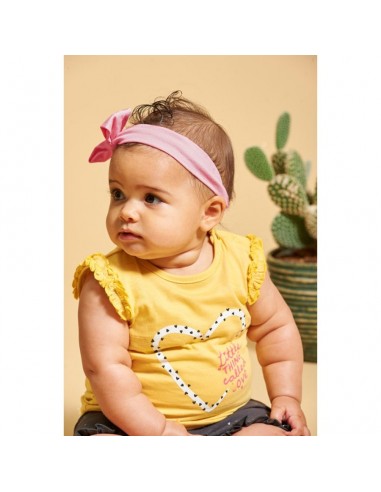 Feetje T-shirt geel 'little thing called love'