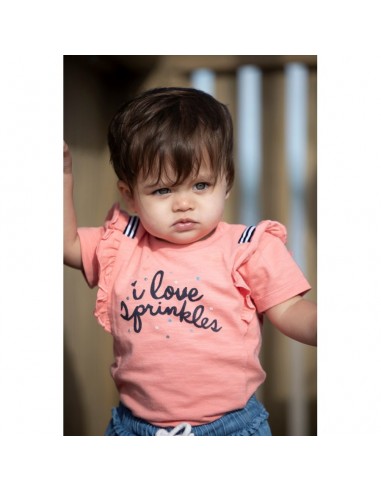 Feetje T-shirt roze ' Sweet gelato'
