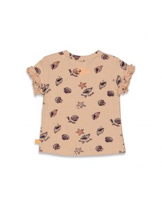 Feetje T-shirt roze - Shells 2