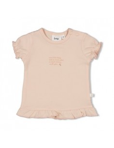 Feetje t shirt - sweet poppy