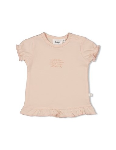 Feetje t shirt - sweet poppy
