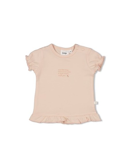 Feetje t shirt - sweet poppy