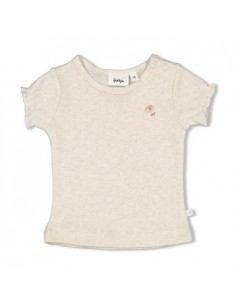 Feetje T-shirt - Sweet poppy
