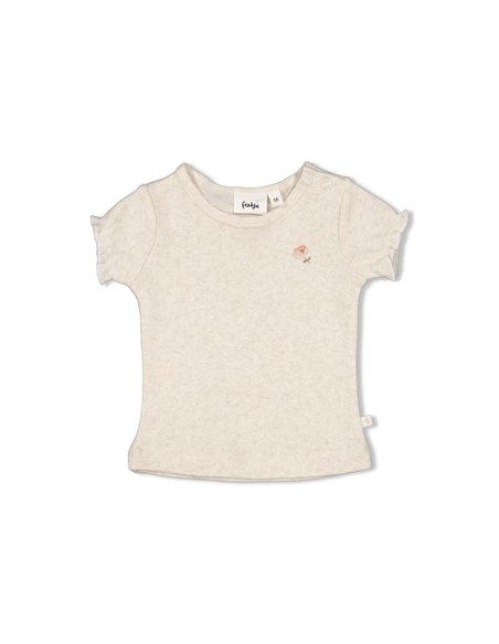 Feetje T-shirt - Sweet poppy