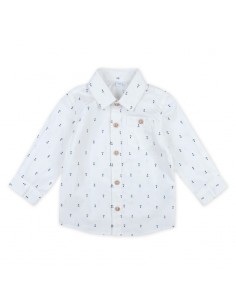 Feetje overhemd wit met print