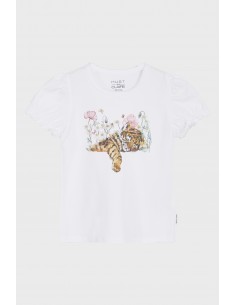 Hust en Claire t-shirt wit Calina