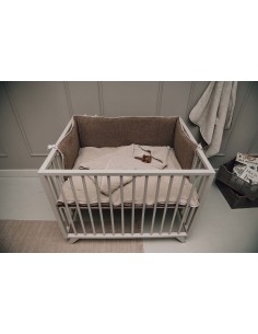 Koeka - boxkleed Caffe/warm white