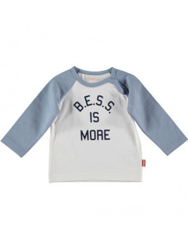 BESS T-shirt lange mouwen 'Bess is more'