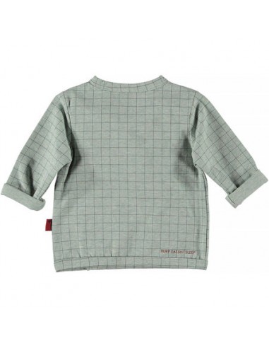 BESS T-shirt lange mouwen overslag munt