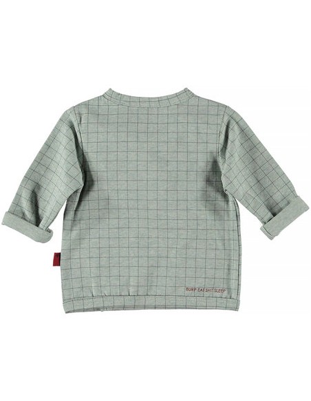 BESS T-shirt lange mouwen overslag munt