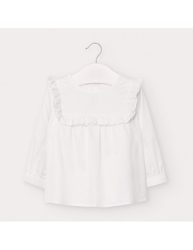 Mayoral Satijne blouse Wit