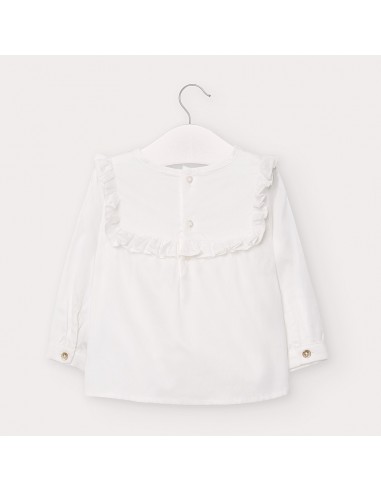 Mayoral Satijne blouse Wit