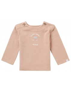 Noppies t-shirt lange mouwen Nougat Madison