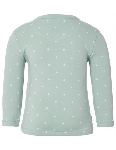 Noppies T-shirt overslag anne grey mint