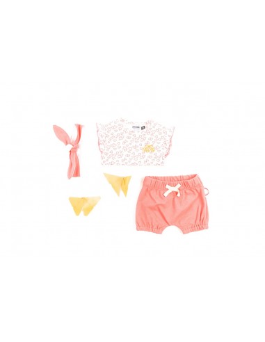 Zero2three T-shirt roze met hartjes