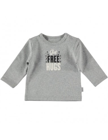 BESS T-shirt lange mouwen 'free hugs'