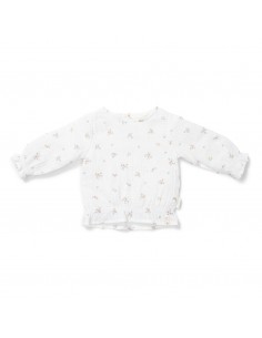 Little Dutch Blouse lange mouw mousseline White Meadows