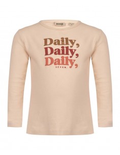 Daily7 t-shirt lange mouwen