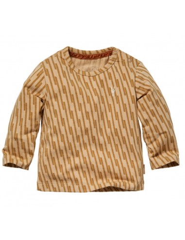 Levv Newborn t-shirt lange mouwen sand
