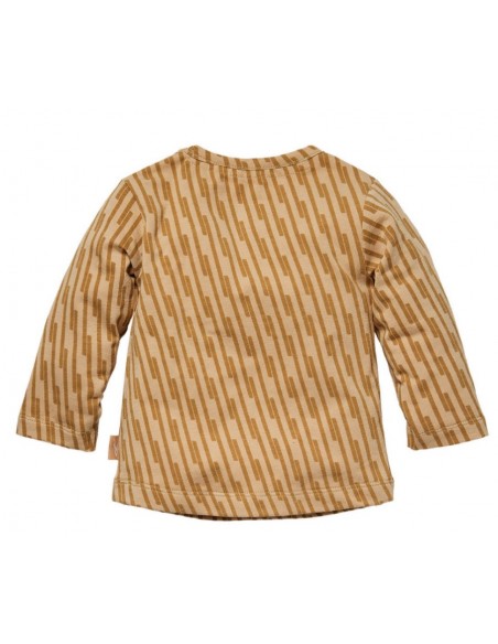 Levv Newborn t-shirt lange mouwen sand