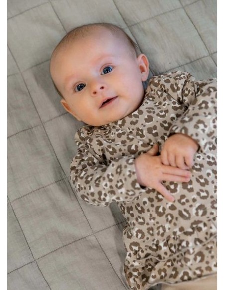 Quapi t-shirt lange mouwen leopard